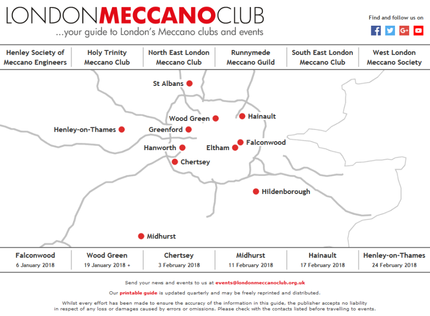 The London Meccano Club website